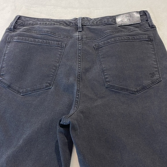 SEVEN 7 SIZE 12 SKINNY Black Denim Jeans - Picture 7 of 7